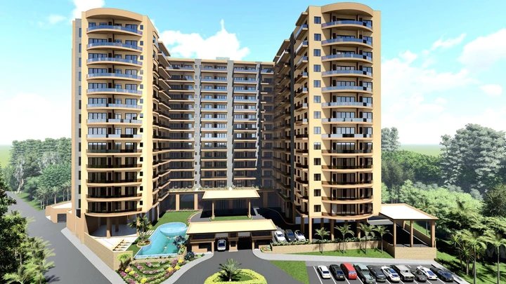 Tycoon Sudhir’s luxury One Ten Apartment Tower in Kololo gains shape