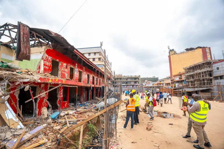 GO AHEAD: KCCA clears Ham to complete Owino demolition