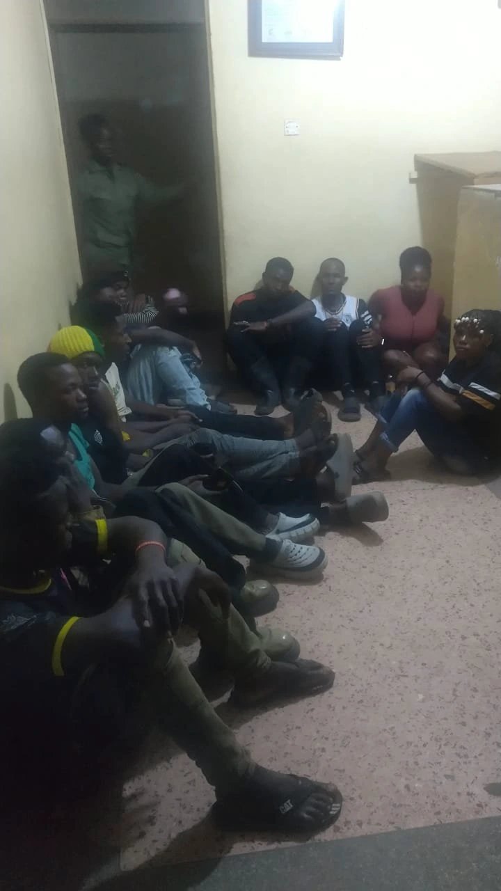 Kampala Police Sweep Targets Criminal Hotspots! 75 Arrested in Major Operation