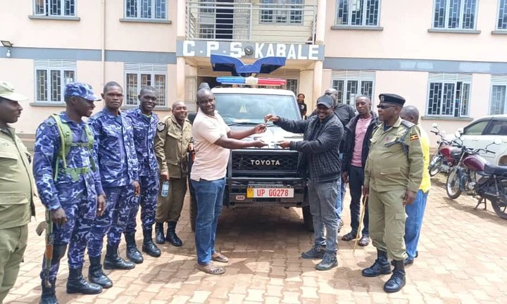 Kabale Police Receives New Patrol Vehicle to Boost Security ,Response
