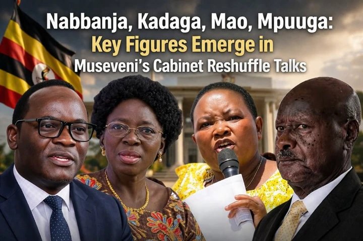 Nabbanja, Kadaga, Mao, Mpuuga: Key Figures Emerge in Museveni’s Cabinet Reshuffle Talks