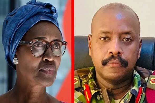 This old, stupid woman. If my father did not beat you enough in 1985-86. Trust me I will-Gen Muhoozi Blasts Winnie Byanyima