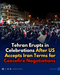Iran ERUPTS In Celebration After U.S DEFEAT As Two Weeks Ceasefire Announced | Watch Tehran Streets