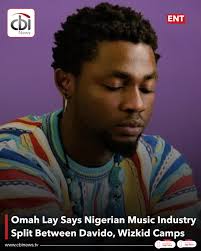 Nigerian music industry divided between Davido, Wizkid loyalists – Omah Lay claims