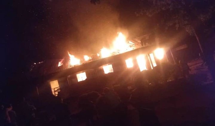 Fire Guts Dormitory at Nakanyonyi Girls’ School,