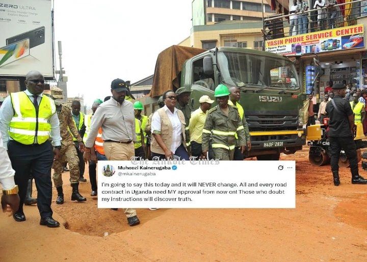 Gen Muhoozi Says All Road Contracts in Uganda Require His Approval