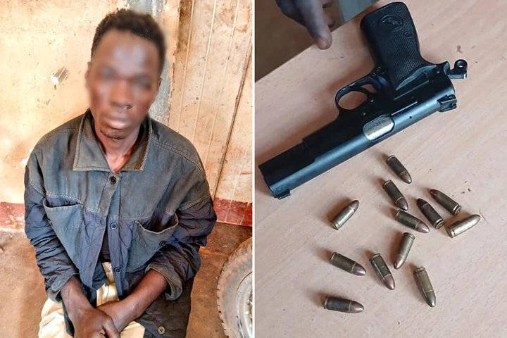 Police Recover Illegal Firearm in Entebbe Operation, Arrest 16 Suspects