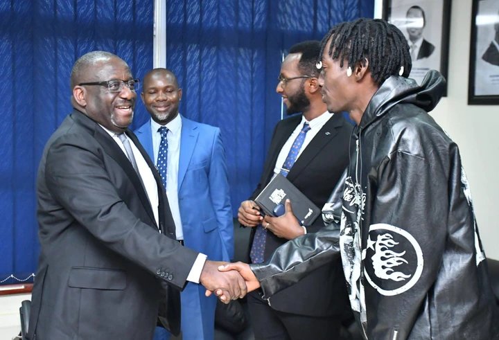 UCC boss engages singer Wegoso after ‘Mukube Paver’ song ban