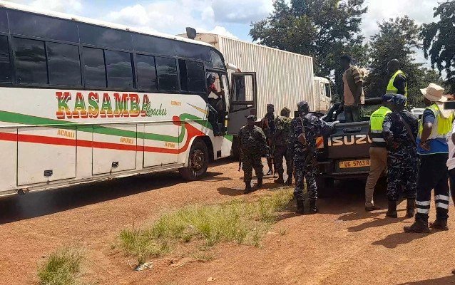 Kasamba bus impounded, 8 arrested over wetlands in Hoima city
