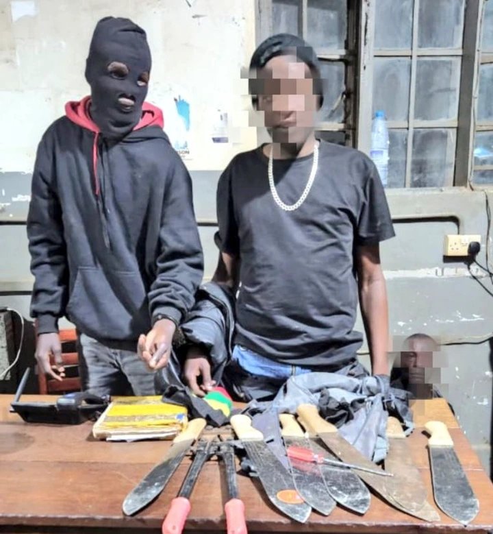2 panga-wielding boys arrested in Kawempe division