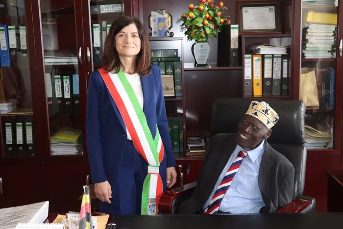 BIG STORY: Public Reacts As Gen Moses Ali Holds Meeting With Italian Mayor