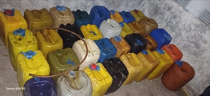 Police recover 4 500 litres fuel, arrest 3