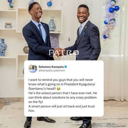 He’s the Wisest Person I Have Ever Met”: Bobi Wine’s Son Praises His Father’s Strategy Amid Reports of Exile and Political Tension