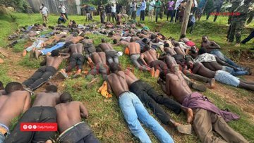 Crackdown in Nsambya: Police Round Up Street Crime Suspects