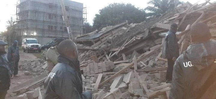 Six injured, 3 trapped as Mbale City building’s fifth floor gave way
