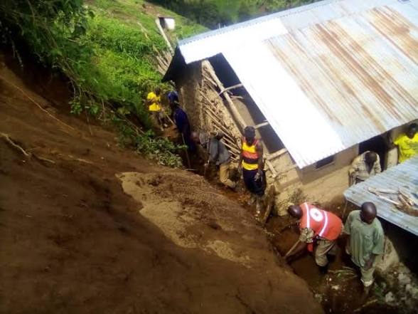 Two Schoolgirls Killed as Landslide Buries Family in Kisoro