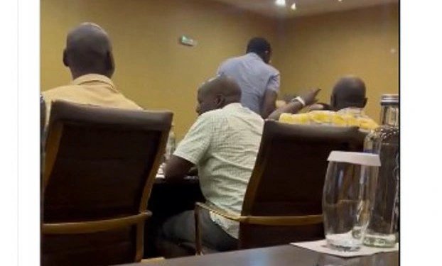 VIDEO: Sovereignty Bill Drama as MPs Nearly Punch Each Other During Special Joint Committee Meeting in Munyonyo Hotel