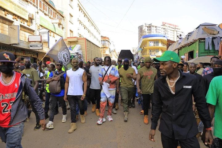 Pallaso And King Saha Engaged In A Bar Fight
