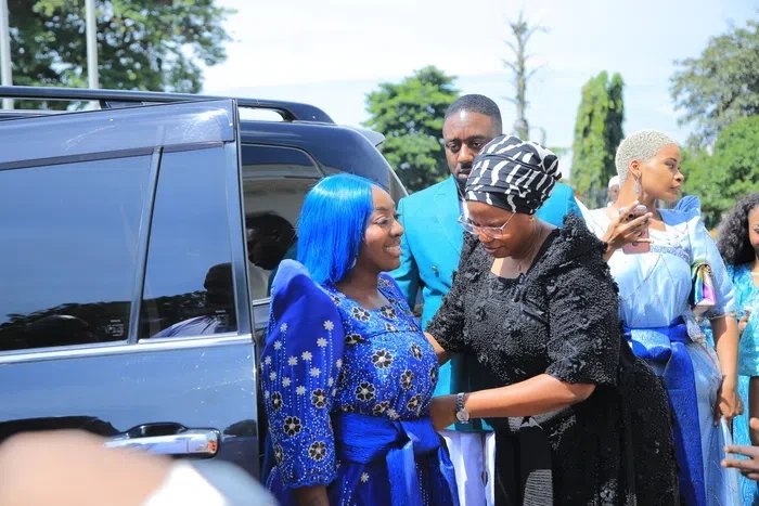 In pictures: Musician Spice visits Bulange Mengo to celebrate Ugandan cultural tourism.