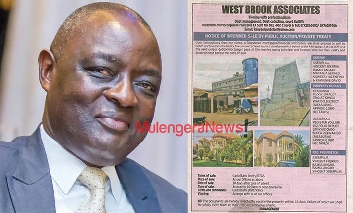 Justin Namere’s Dad Vincent Sempijja Has 14 Days to Become Homeless After Money Lenders Move to Sell Off his K’la House