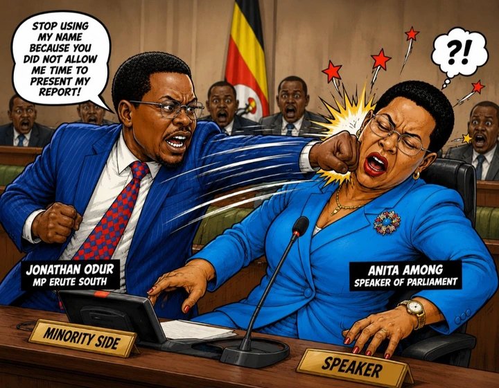 Odur Lands Heavy Blows, Knocks Anita Among Down In House Debate