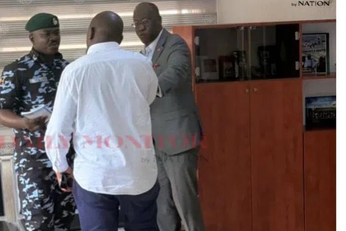 VIDEO: Uganda’s embassy in Nigeria descends into chaos as diplomats clash