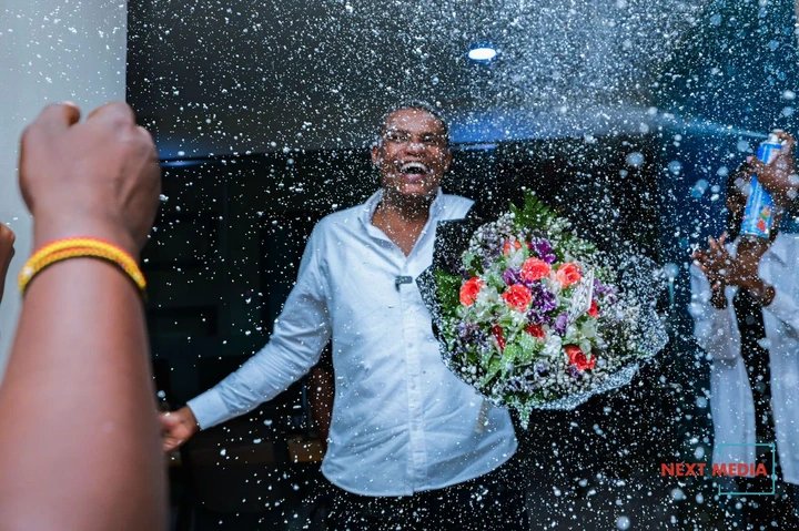 Next Media Treats Kabuura to Rousing Welcome After Uefa Champions League Broadcast Duty