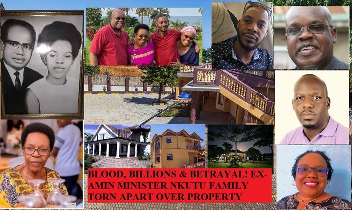 BLOOD, BILLIONS & BETRAYAL! Ex-Minister Nkutu Family Torn Apart in Shock Property War as Siblings Conrad, Sophie & Martin Gang Up Against Last Born, Accused of Hatching Butabika Plot Over Dead Mother’s USD10m Empire