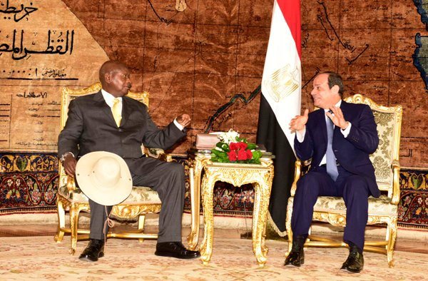 Egyptian President El-Sisi Arrives in Uganda
