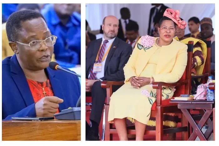 Nambooze defends Speaker Among amid Rolls Royce, Shs 40million dress backlash