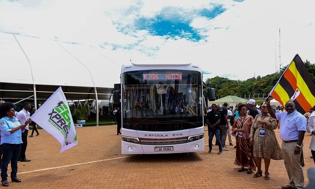 Uganda unveils electric bus network in Kampala