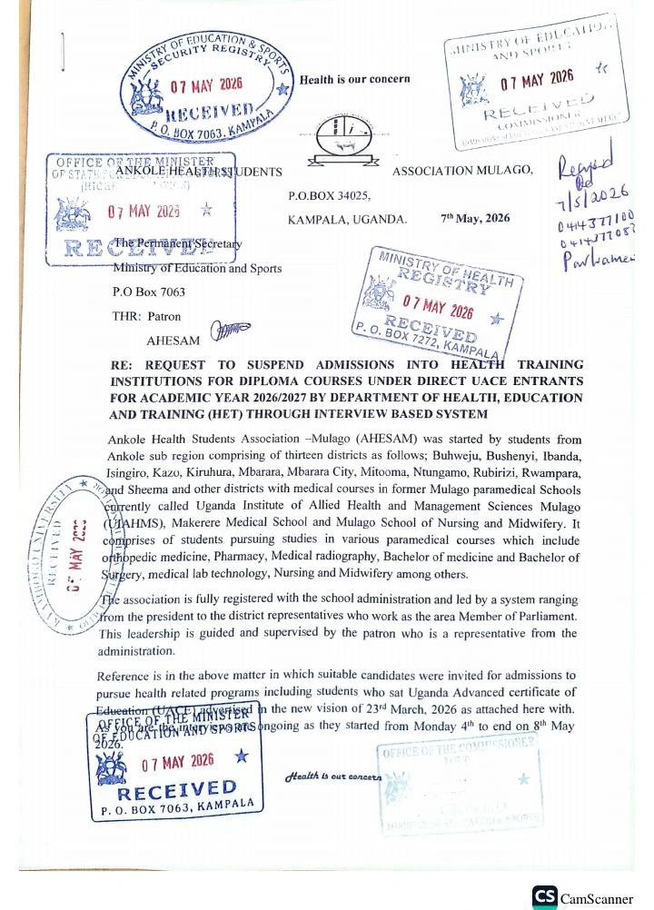 Pressure Mounts on Education Ministry as Ankole Students Reject New Interview-Based Admission System