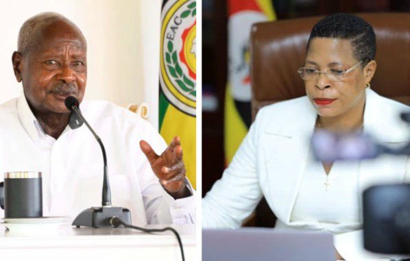 Let NRM CEC Members Vote for Speaker Race Flagbearer: Anita Among Pleads with Museveni During State House Meeting