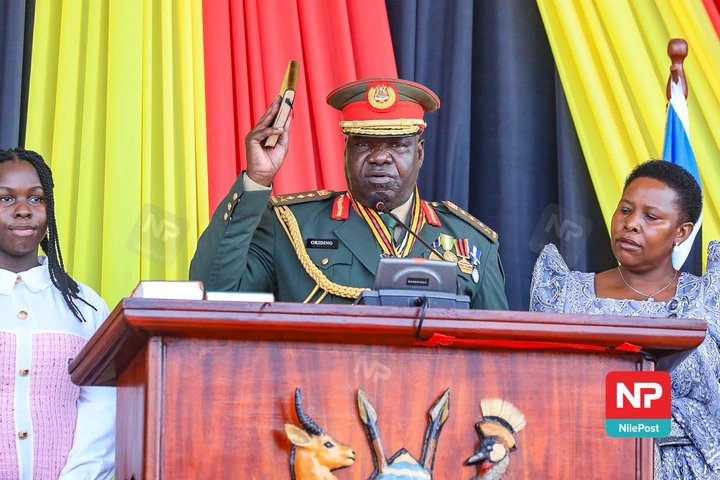 UPDF MPs Sworn in