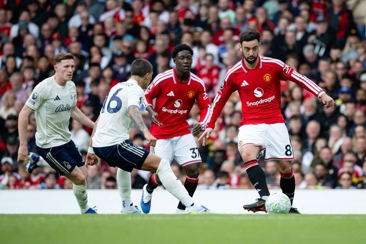 Man Utd player ratings vs Forest: Bruno makes history as dreadful VAR decision ruins game