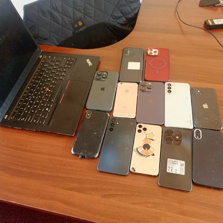 Police Recover Stolen iPhones and Laptop in Midnight Operation Along Mawanda Road