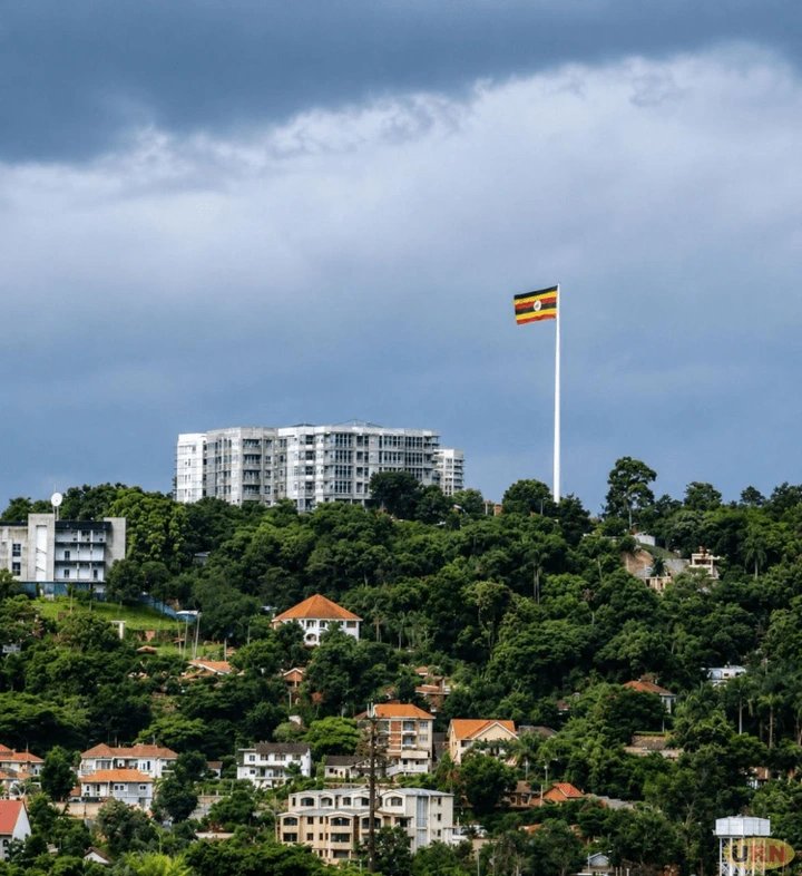 Giant National Flag on Mbuya Hill Becomes Kampala Landmark Amid Military Visibility Debate