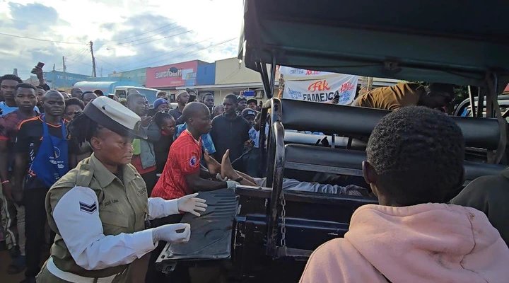 BREAKING: Two Killed, Several Injured as Car Ploughs Into Pedestrians in Mityana Town