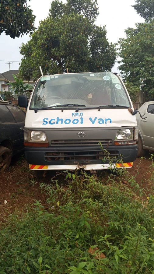 Kampala Quality Kindergarten Pupils Injured as School Van Crashes into Utility Pole in Komamboga