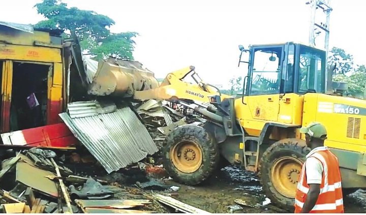 Demolition of roadside businesses wipes out revenues, shatters dreams