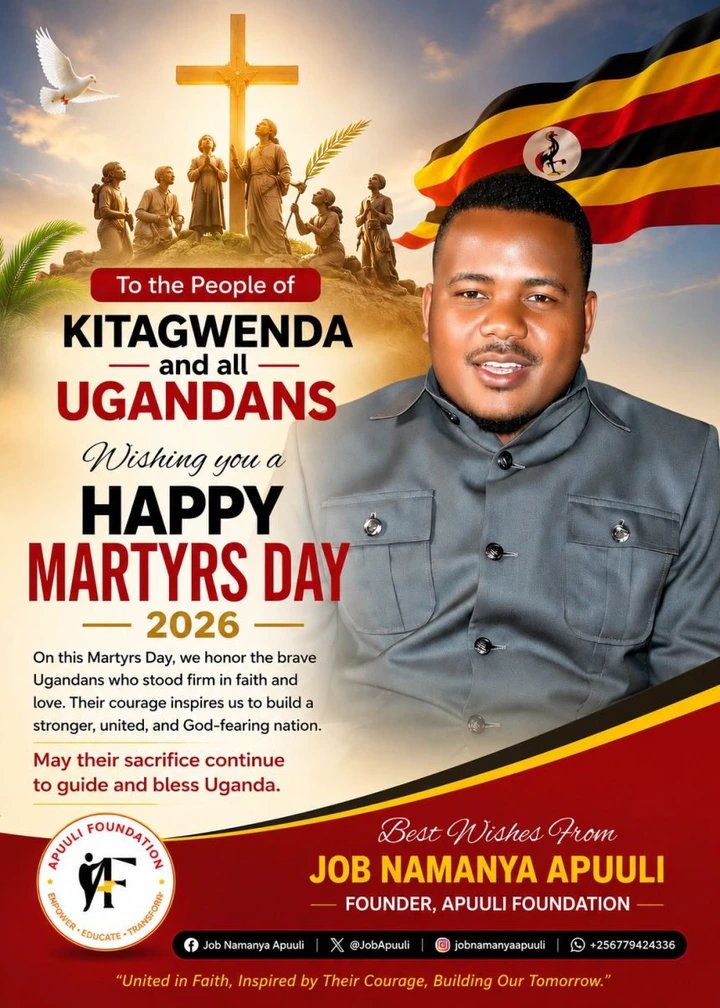 Senior Journalist Job Namanya Apuuli Declares Bid for Kitagwenda County MP Seat in 2031–2036 Term