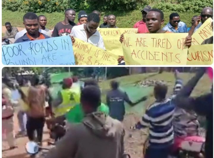WE’RE TIRED OF WAITING! Residents Storm Streets Over Road Promised by President Museveni 20 Years Ago