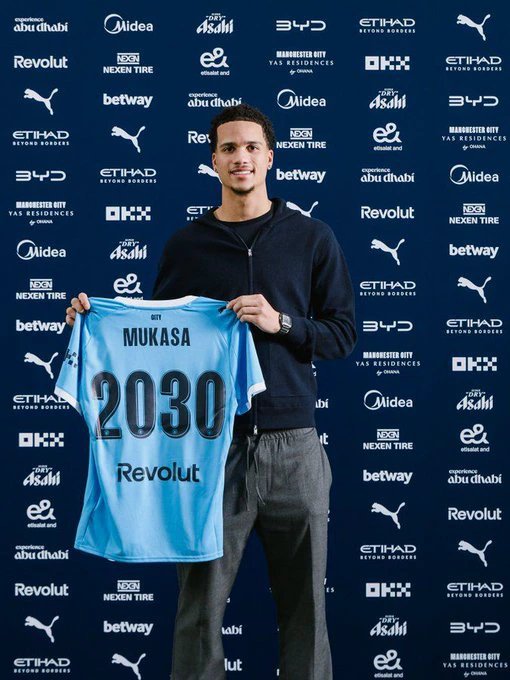 Ugandan-English teenager Divine Mukasa signs new Manchester City deal to 2030 after breakthrough season