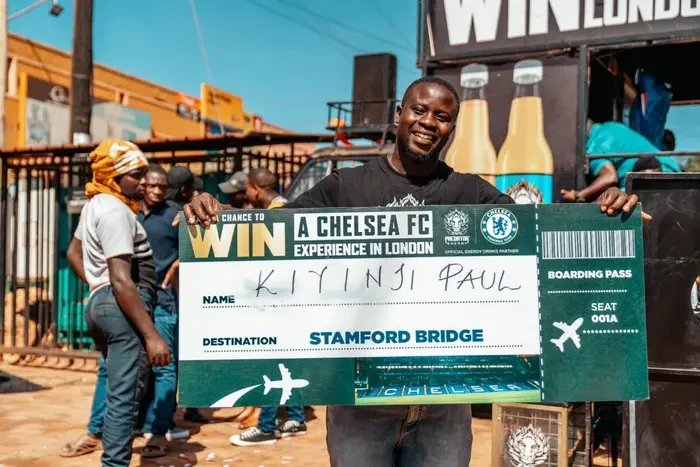 Masaka taxi driver wins trip to watch Chelsea live at Stamford Bridge