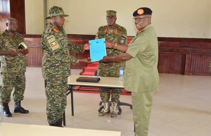 Brig Kosia Kuteesa Assumes Office as Nakasongola Cantonment Commander