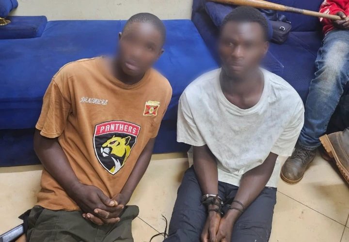 Two arrested as police make breakthrough in Shs45m robbery at Nsambya traffic lights