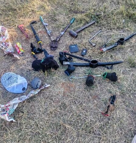 Joint operation nets two alleged house break-in suspects