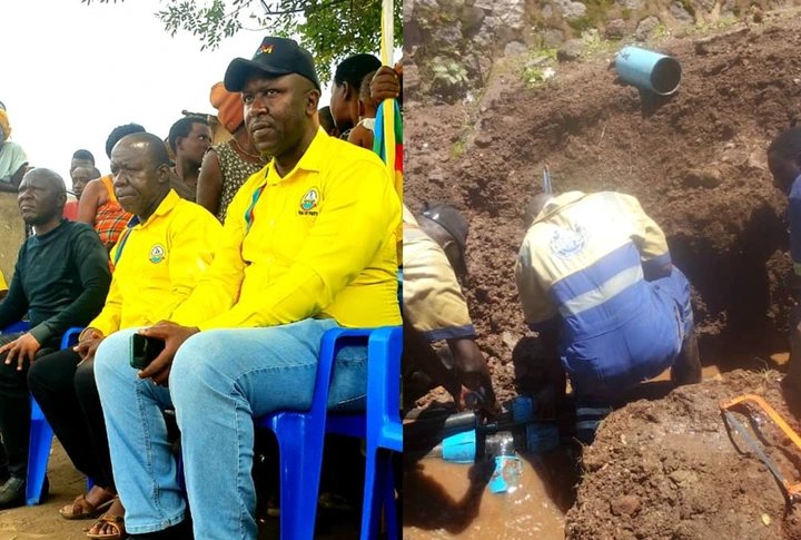 MP Cadet Buturo commissions Shs6m community water project in Rubirizi