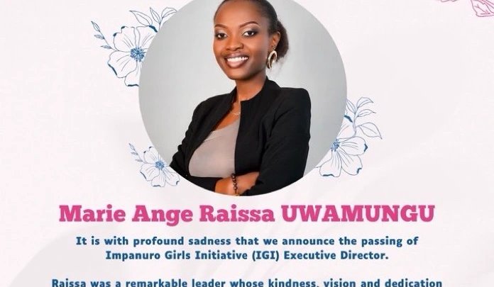 Rwanda NGO ED Marie Ange Raïssa Uwamungu Dies