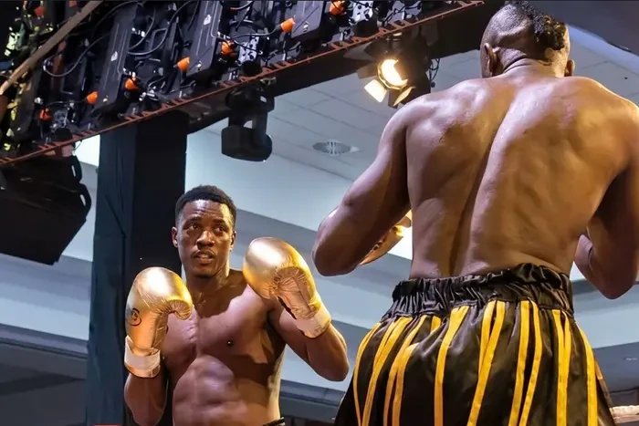 Shakib Lutaaya floors Kenya’s Arrow Bwoy in celebrity boxing grudge match
